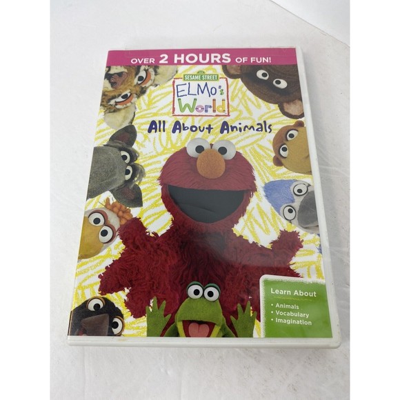 Sesame Street - Elmo's World: All About Animals (DVD) - Picture 1 of 5